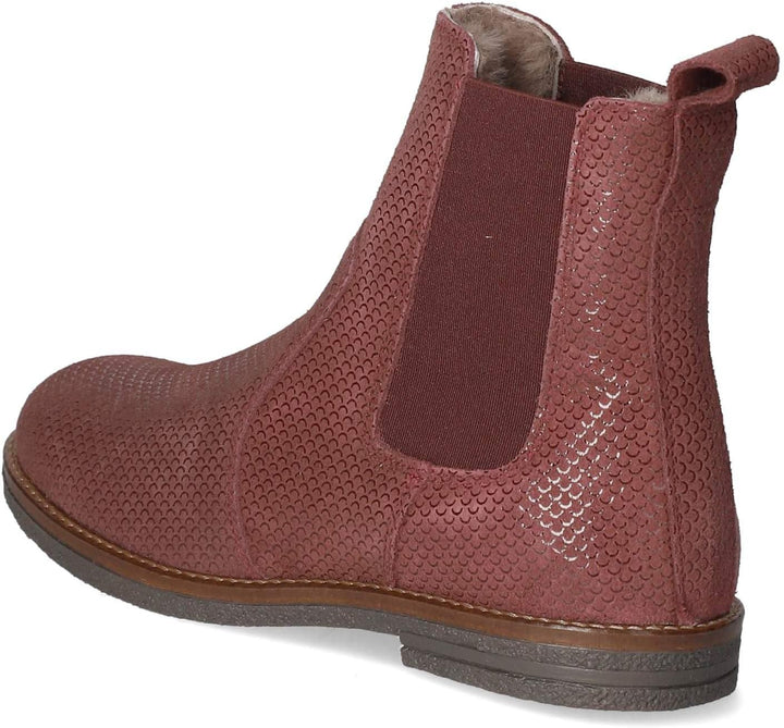 Bisgaard Mädchen Madia Lamb Fashion Boot 28 EU Blackberry, 28 EU Blackberry