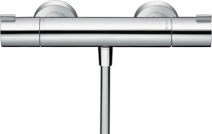 hansgrohe Ecostat - Duschthermostat Aufputz, Duscharmatur mit Sicherheitssperre (SafetyStop) bei 40°
