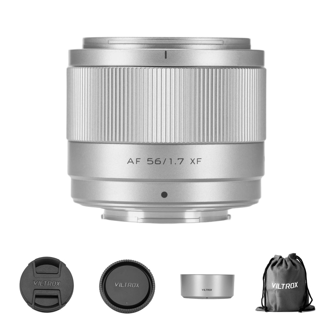 VILTROX 56mm f/1.7 XF Objektiv, Autofokus Objektiv mit Grosser Blendenöffnung für APS-C- und STM-Sen