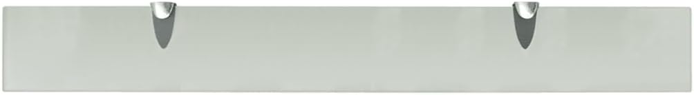 vidaXL 2X Regal Schwebend Wandregal Glasregal Glasboden Glasablage Badablage Wandablage Badregal Abl
