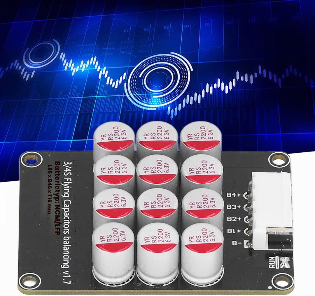 Batterieaktiver Equalizer, 5A Universal Cell Balancer, Lifepo4 Lion Lithium Balance Board mit Kabel