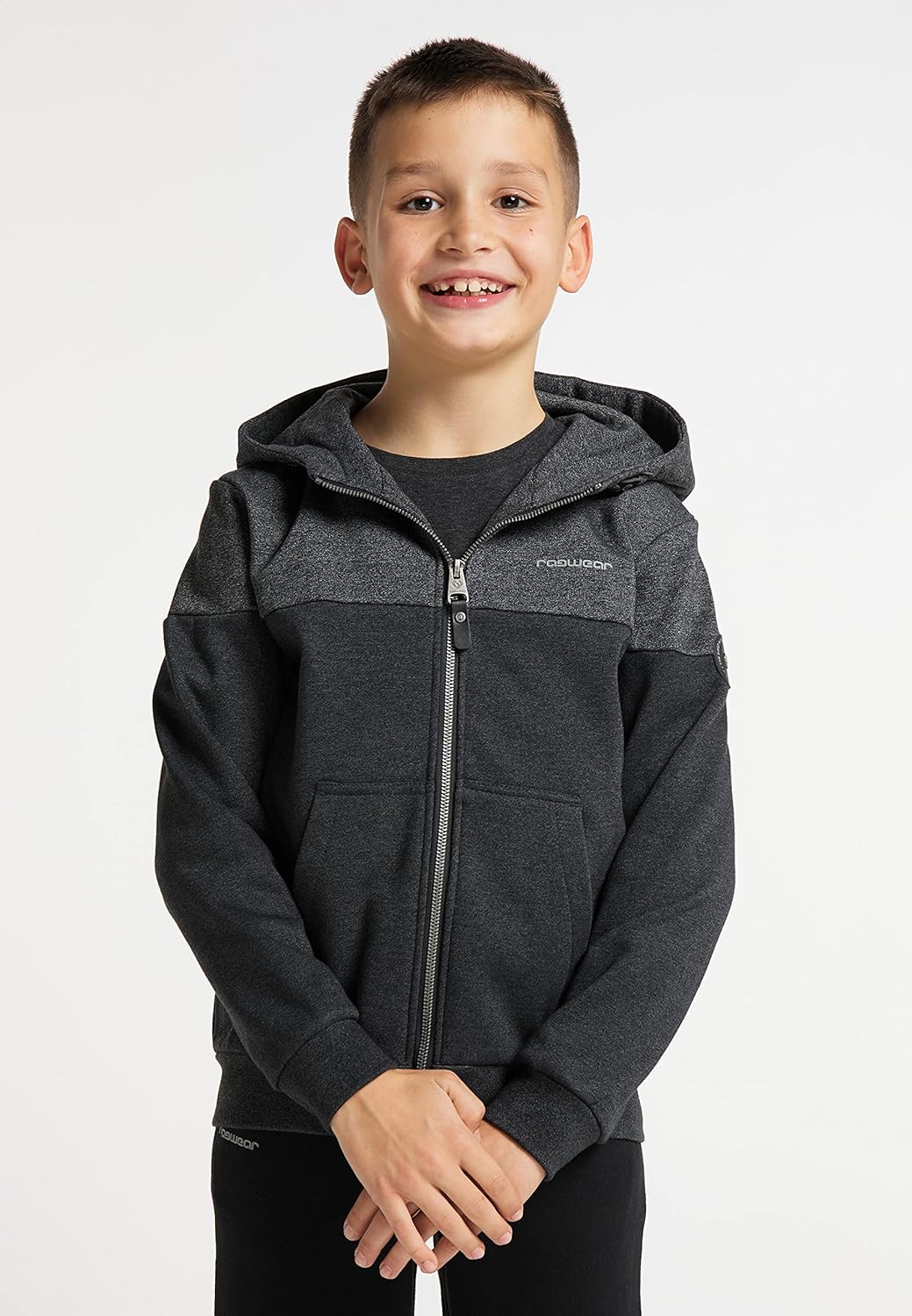 Ragwear Jungen Sweatjacke Lajda Jacke Übergangsjacke Cardigan Kinder Sweater Hoody Kapuzenpullver Ba