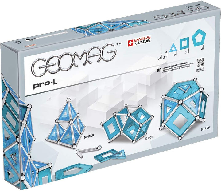 Geomag 23' PRO-L Building Set, Mixed, 75 Pieces 75 Stück, 75 Stück