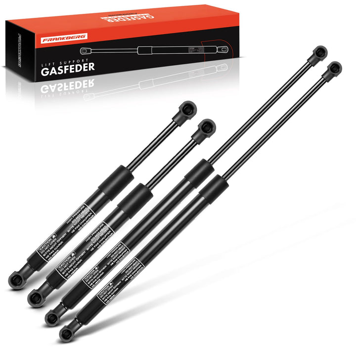 Frankberg 4x Gasfeder Dämpfer Motorhaube Heckklappe Kompatibel mit 3er E90 316 318 320 323 325 330 L