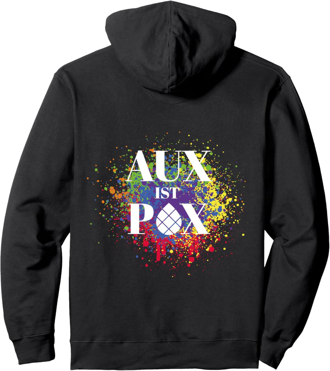 Augsburg Hohes Friedensfest Taube Zirbelnuss Regenbogenfarbe Pullover Hoodie