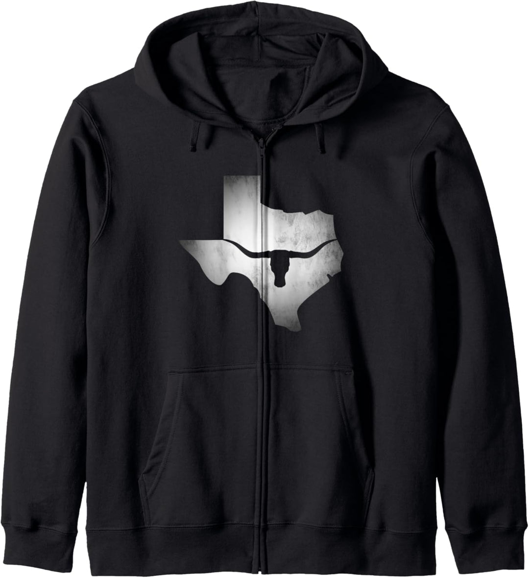 Bundesstaat Texas Bull Longhorn Kapuzenjacke