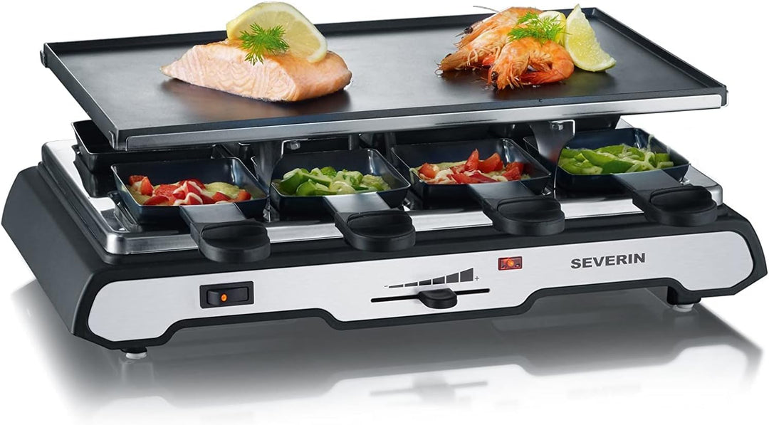 Severin RG 2685 Raclette-Grill 8 Pfännchen