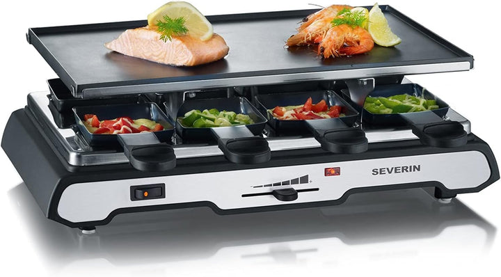 Severin RG 2685 Raclette-Grill 8 Pfännchen
