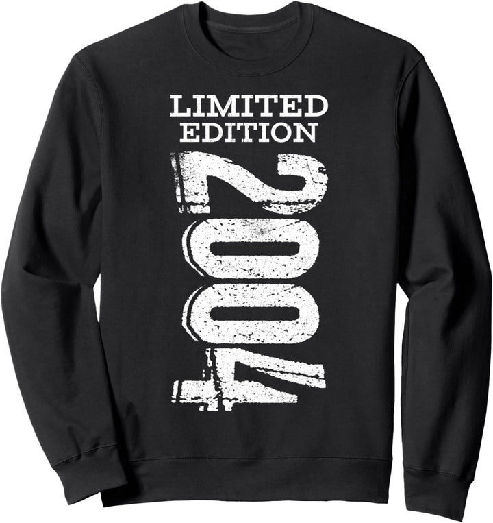 18 Jahre Jahrgang 2004 Limited Edition 18. Geburtstag Sweatshirt