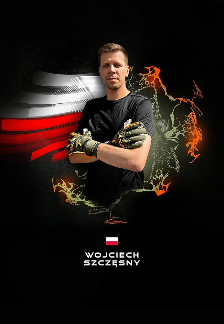Reusch Attrakt Speedbump Ortho-tec warthandschuhe 8.5 Desert Green / Shock orng, 8.5 Desert Green /