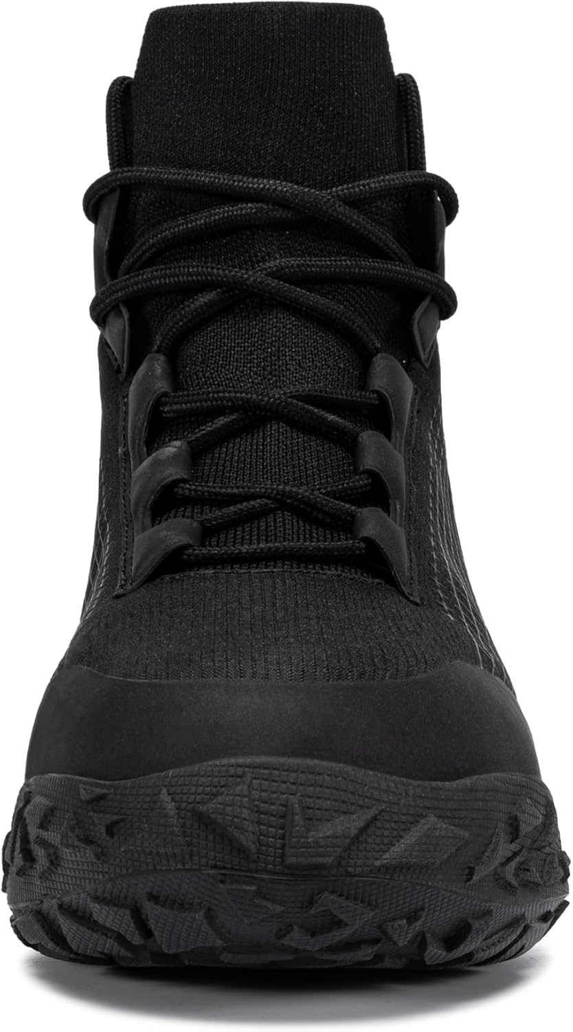 LARNMERN Arbeitsschuhe Herren Damen Sicherheitsschuhe SRC rutschfest Antistatisch Stahlkappenschuhe