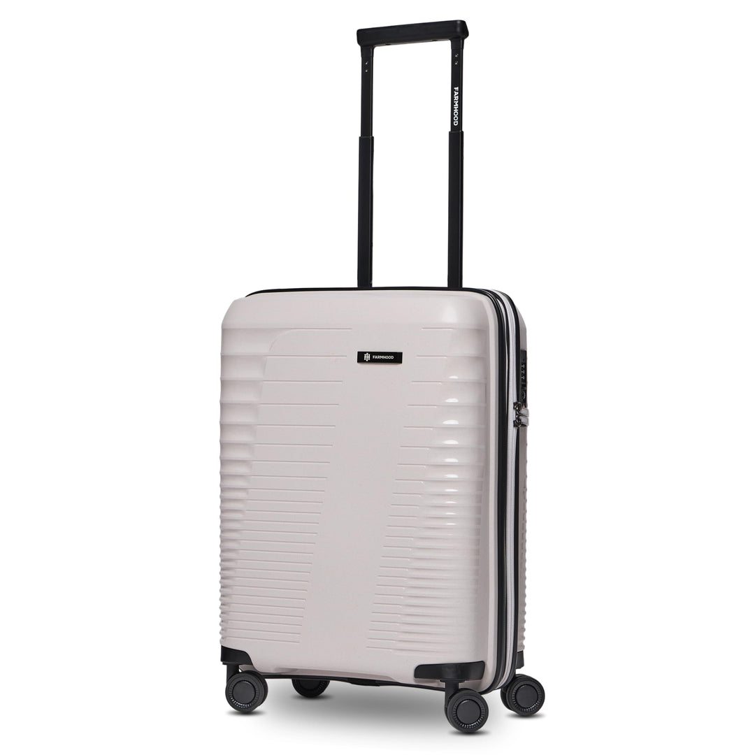 Farmhood Eco Edition Hartschalen Kabinen-Koffer nachhaltig | Kleiner Cabin-Trolley 40 x 22 x 55 cm m