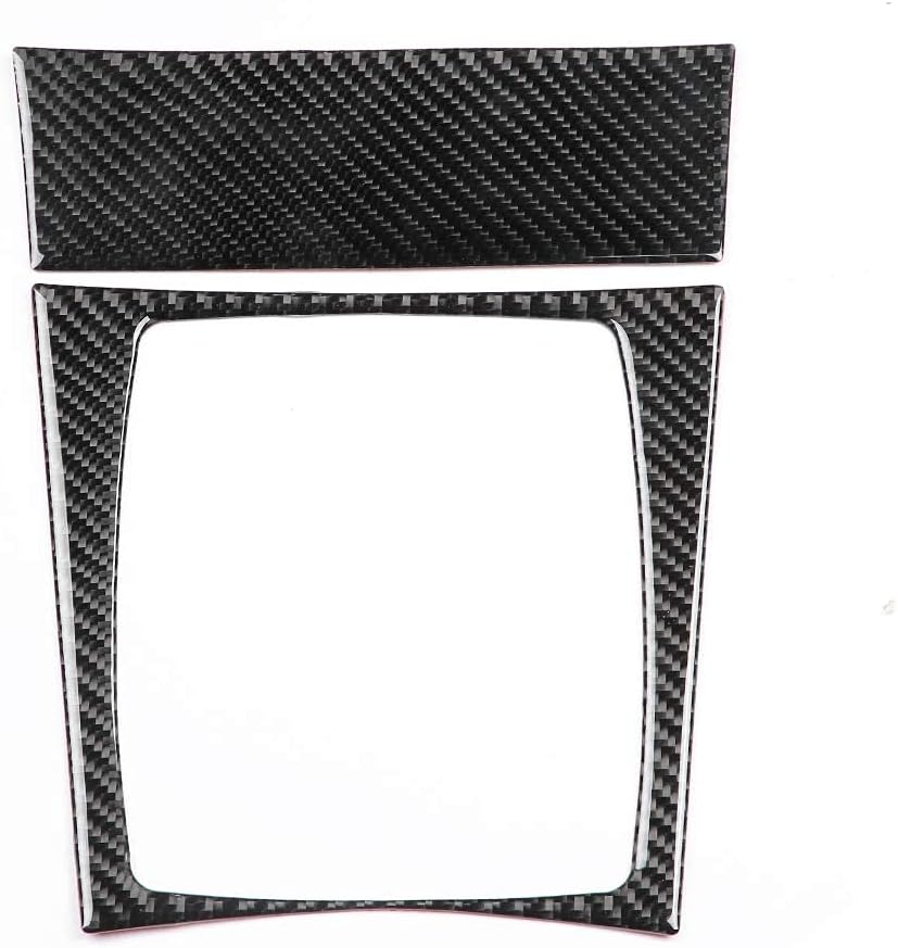 Schalttafelabdeckung, Carbon Auto Schaltpanel Verkleidung für W204 C Klasse 07-13 (Left Hand Drive)