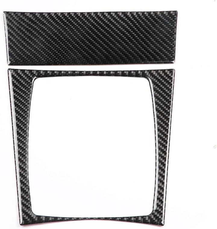 Schalttafelabdeckung, Carbon Auto Schaltpanel Verkleidung für W204 C Klasse 07-13 (Left Hand Drive)