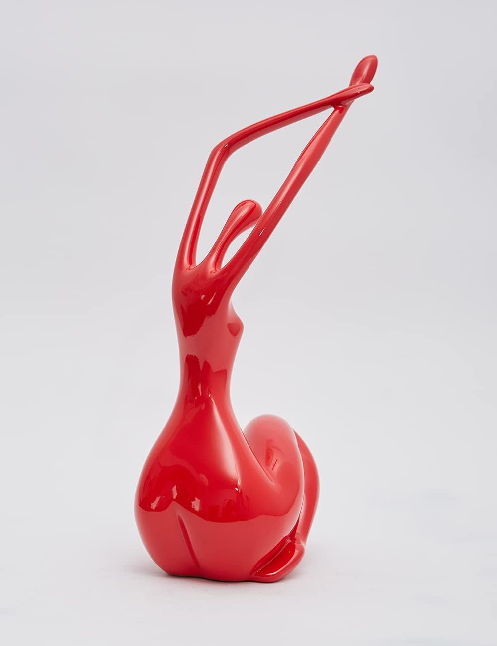 HAUCOZE Frau Figuren Skulptur Yoga Mädchen Dekor Modern Geschenk 33cm | Modern, Ballerina Statue, Fü