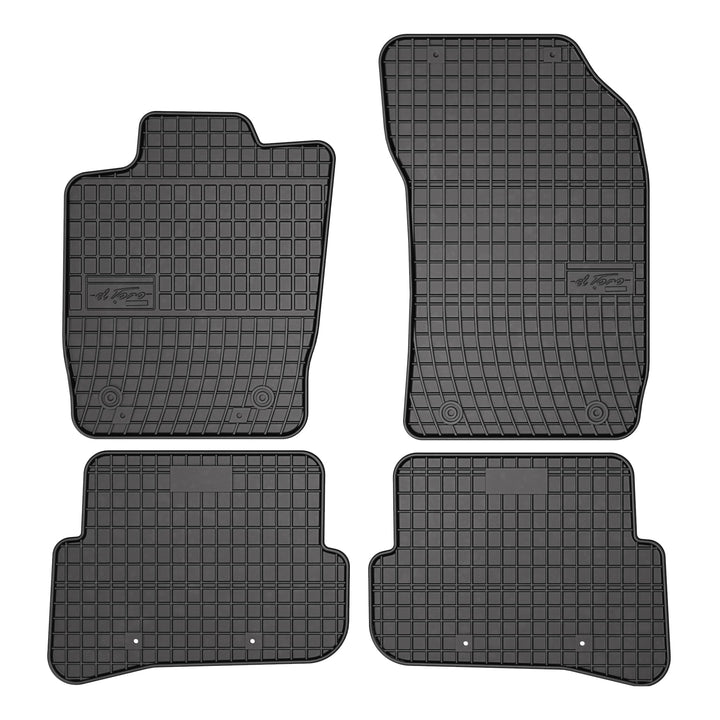 FROGUM EL Toro Gummimatten Ganzjähriges-Set von Autofussmatte Auto Fussmatten für Audi A1 2010-2018