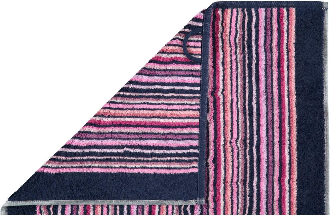 CAWÖ Home Handtücher Remake Streifen 2020 Beere-Multicolor - 13 Duschtuch 70x140 cm, Duschtuch 70x14