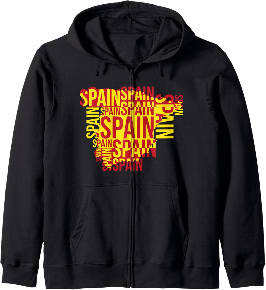 Spanien España Spanisch Fussball Europa Flagge Mannschaft Kapuzenjacke