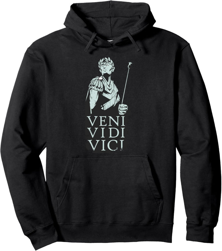 Julius Caesar. veni vidi vici. Antike Rom. Kam Sah Siegte Pullover Hoodie