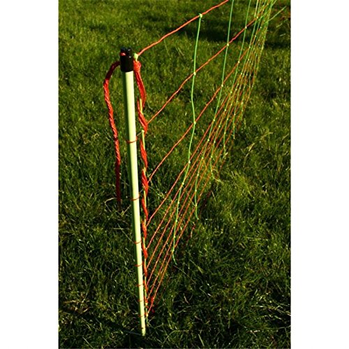Weidezaun Elektrozaun Euro Netz Kombinetz Jumbo 50m lang 90cm hoch 15 Pfähle Doppelspitze