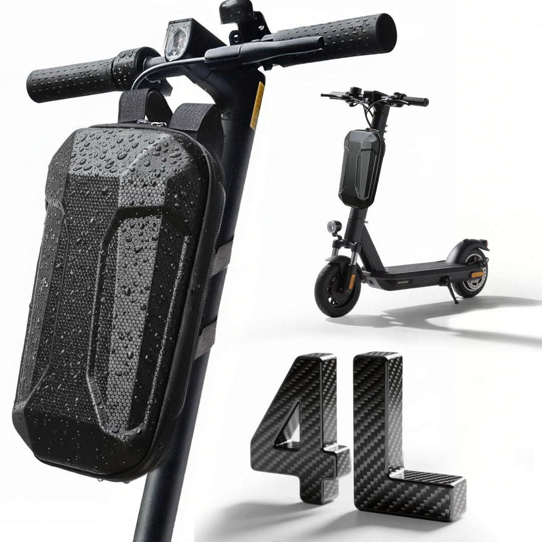 Giabuao 4L E Scooter Tasche für Roller, wasserdichte Rollertasche mit Schnellverschluss,Front Tube B