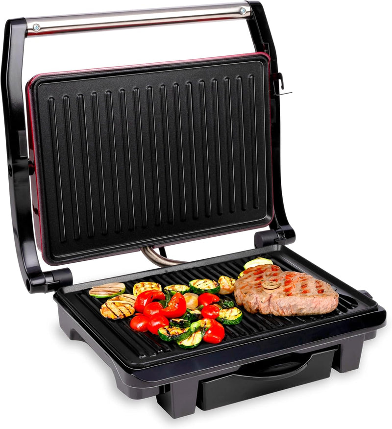 alpina Kontaktgrill - Optigrill 230V/1000W - Sandwich Maker - Panini Grill - Multigrill für Gemüse,