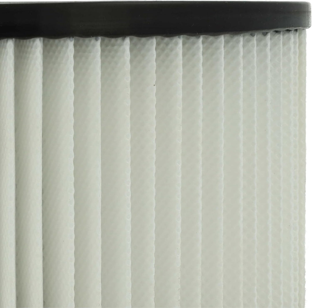 vhbw 2x Staubsaugerfilter Ersatz für TecTake 400563 für Aschesauger | HEPA-Filter Schwarz Weiss