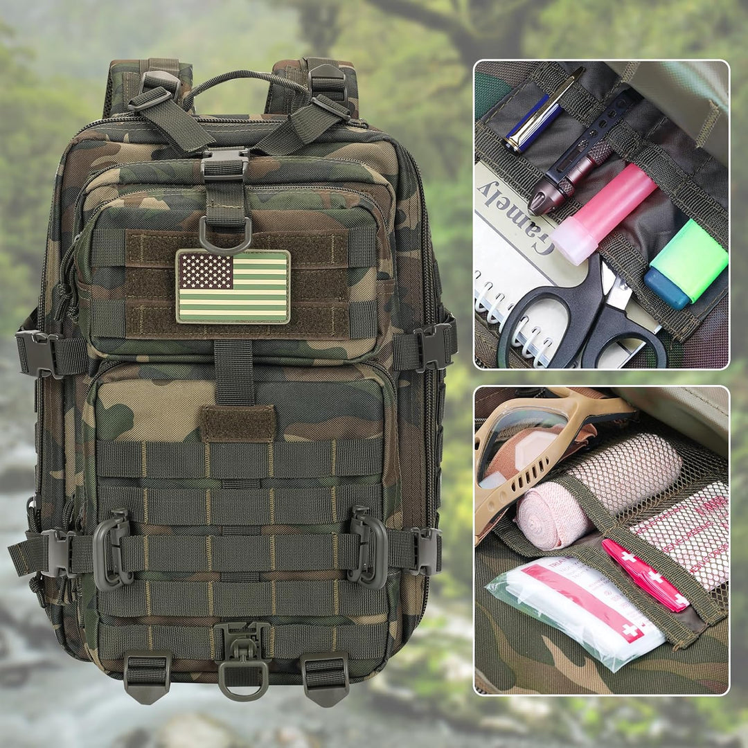 Militär Taktischer Rucksack Cooper Rucksack Armee Assault Pack 3 Tage Bug Out Go Bag Trekking Wander
