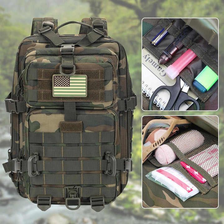 Militär Taktischer Rucksack Cooper Rucksack Armee Assault Pack 3 Tage Bug Out Go Bag Trekking Wander