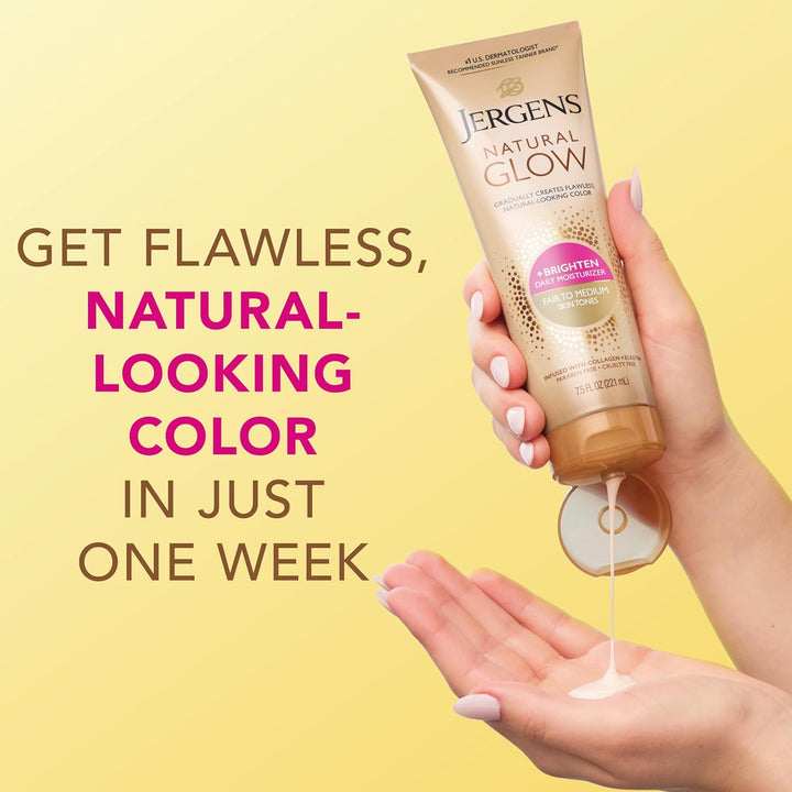 Jergens Natural Glow Daily Moisturizer (Fair to Medium) Körperselbstbräuner