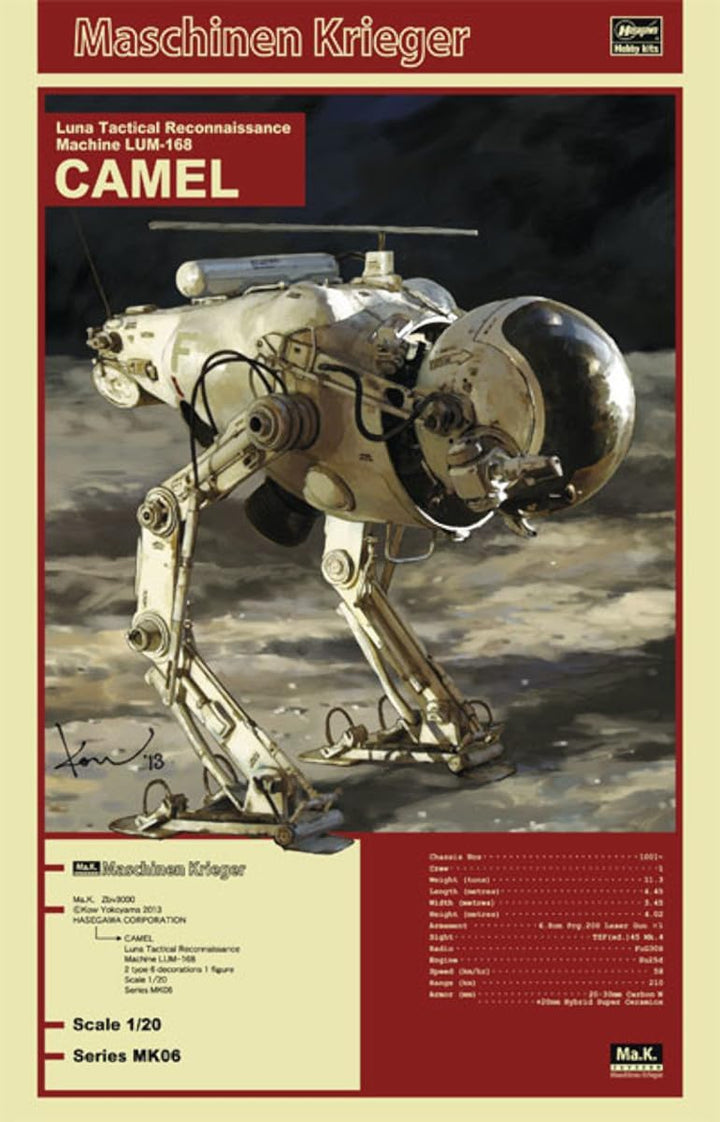 Hasegawa MK06 - Luna Tactical Recon. Machine LUM-168, Mittel