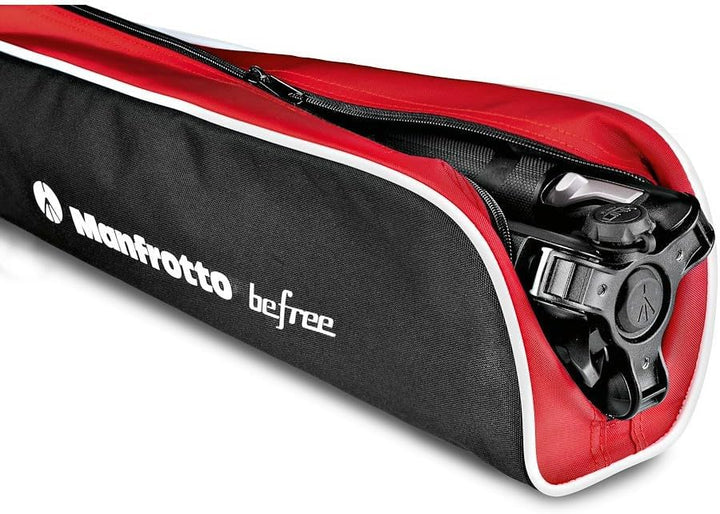 Manfrotto Befree Advanced Alu-Reisestativ mit 4 Segmenten und Kugelkopf, schwarz, Advanced Gear III