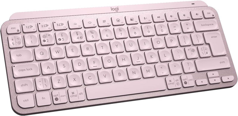 LOGITECH MX Keys Mini minimalistische kabellose beleuchtete Tastatur, kompakt, Bluetooth, Hintergrun