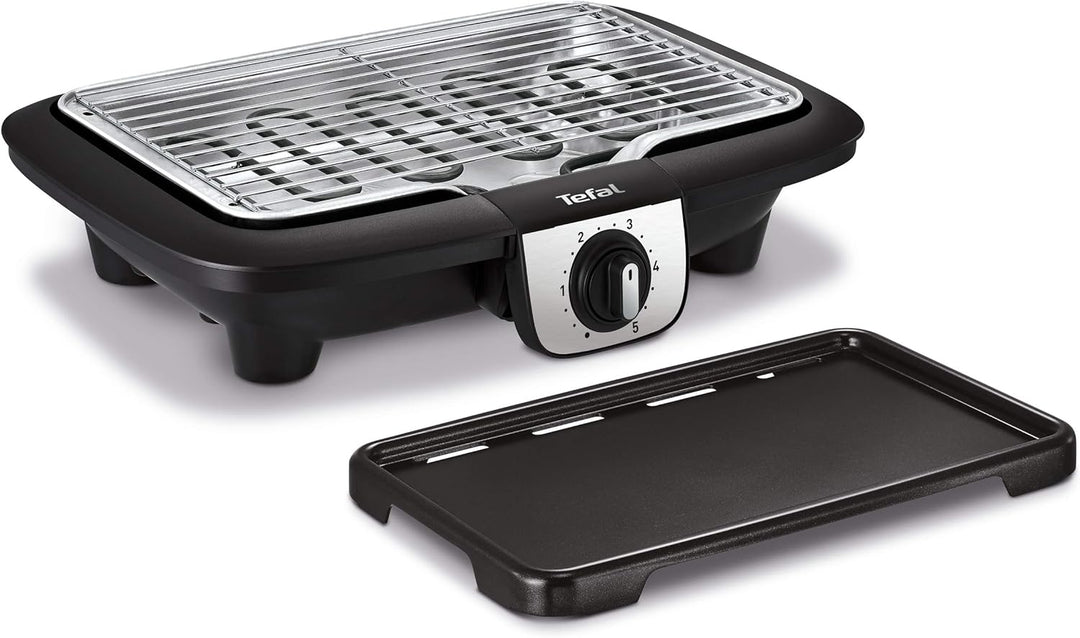 Tefal Elektrogrill, multifunktional, „Easy Grill“, 2-in-1, für BBQ-Grill und Plancha, Verwendung im