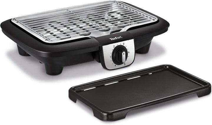 Tefal Elektrogrill, multifunktional, „Easy Grill“, 2-in-1, für BBQ-Grill und Plancha, Verwendung im