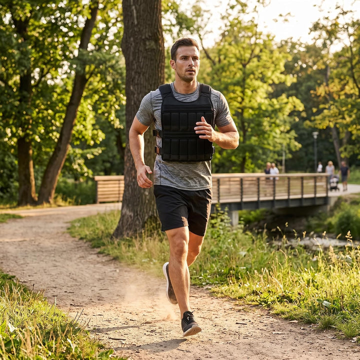 VGEBY1 Gewichtsweste, Oxford Cloth 15KG Gewichtsweste für das Krafttraining