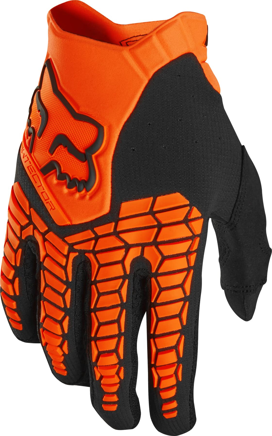 FOX Racing Mens Pawtector Motocross Glove Orange L, Orange L