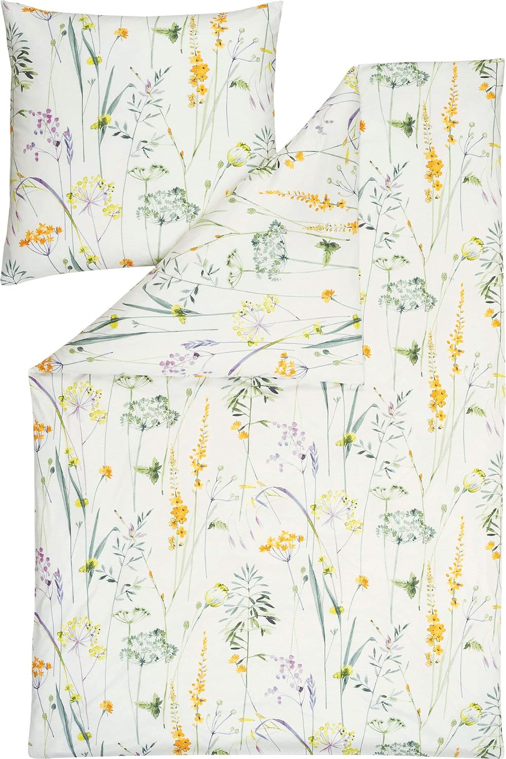 ESTELLA Mako-Interlock-Jersey Bettwäsche Melis Melba 1 Bettbezug 155 x 220 cm + 1 Kissenbezug 80 x 8