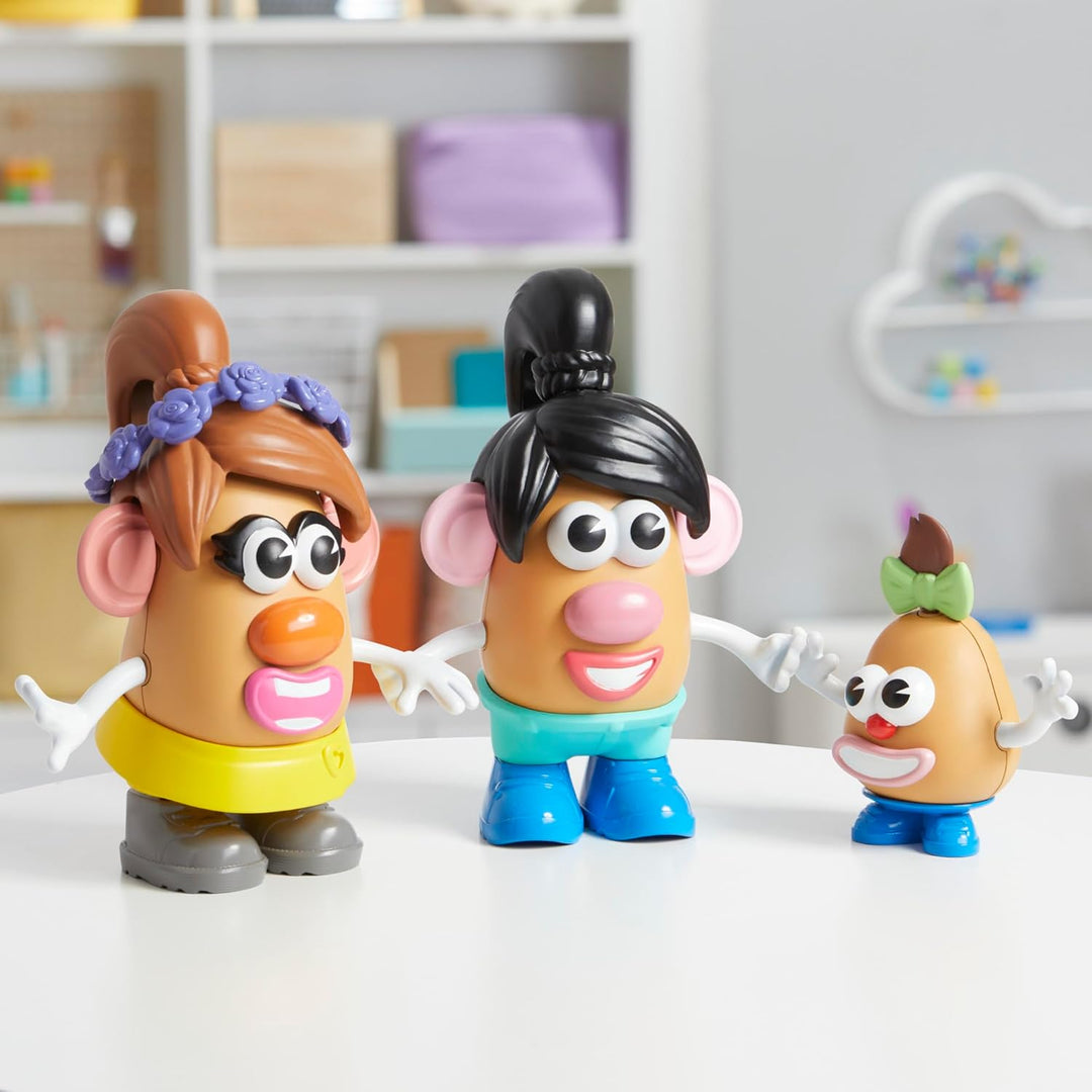 Potato Head Gestalte Deine Kartoffelkopf-Familie Spielzeugset, Kartoffelfarbe, Familie