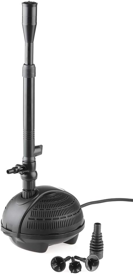 Pontec 57123 Wasserspielpumpe PondoVario 1500, Wasserspiel, Teichpumpe, Fontänenpumpe, Gartenteich 1