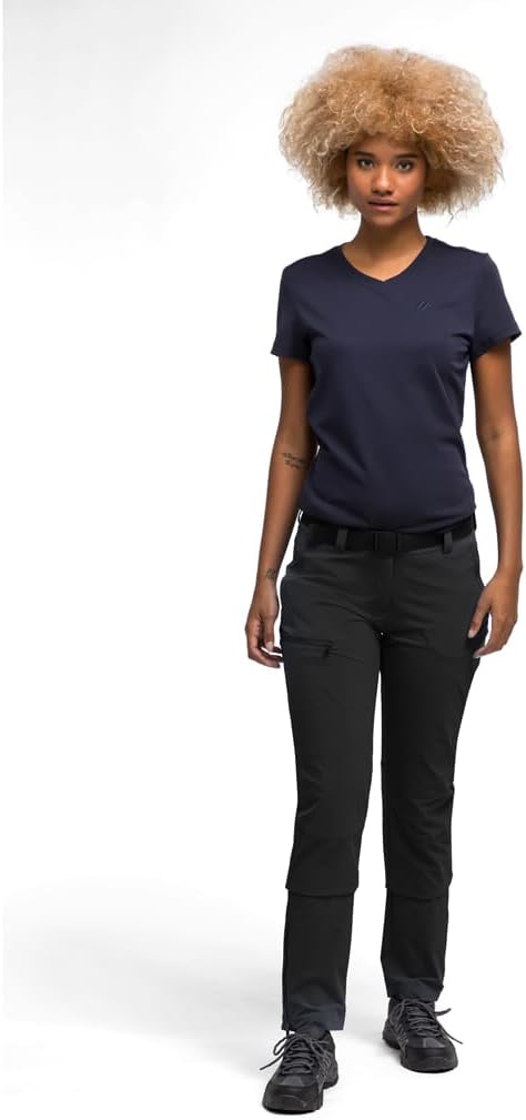 Maier Sports Inara Slim, Damen Wanderhose, Wasserabweisende Outdoorhose für Trekking und Hiking, Eng