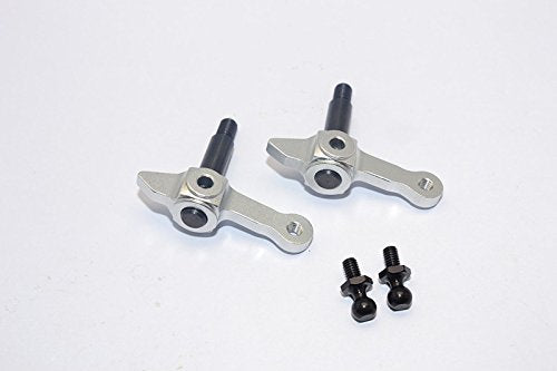 GPM DT-03 Tuning Teile Aluminium Front Knuckle Arm - 1Pr Silver
