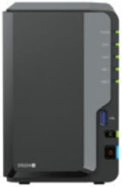 Synology DS224+ 2-Bay Diskstation NAS (Intel Celeron J4125 4-Core 2.0 GHz 2GB DDR4 RAM 2xRJ-45 1GbE