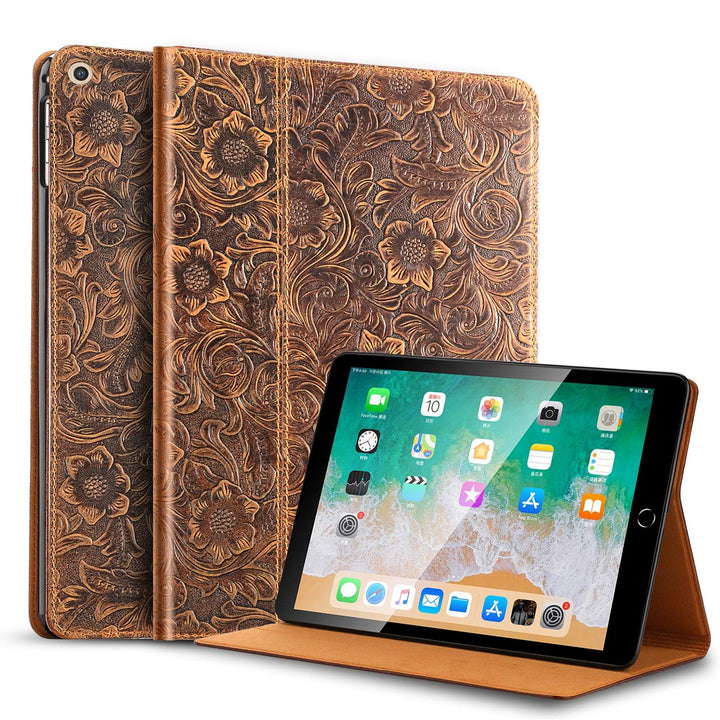 Gexmil Hülle für iPad Mini 5./4./3./2./1. Generation 2019/2015/2014/2013/2012 7,9 Zoll Echt Leder Hü