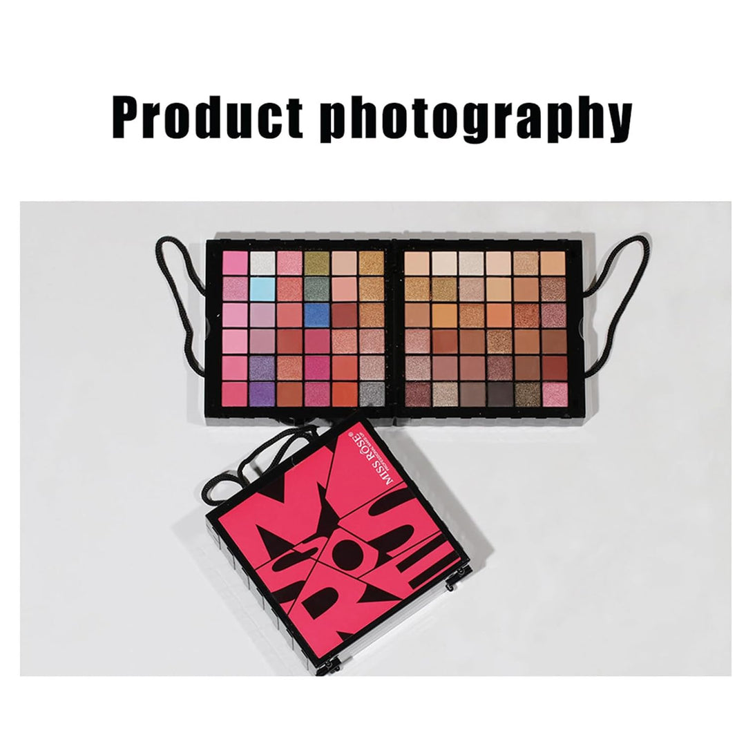 RoseFlower Profi Schminke Set Makeup Paletten Make Up Set Schminkkoffer Teen Make-up-Palette mit Spi