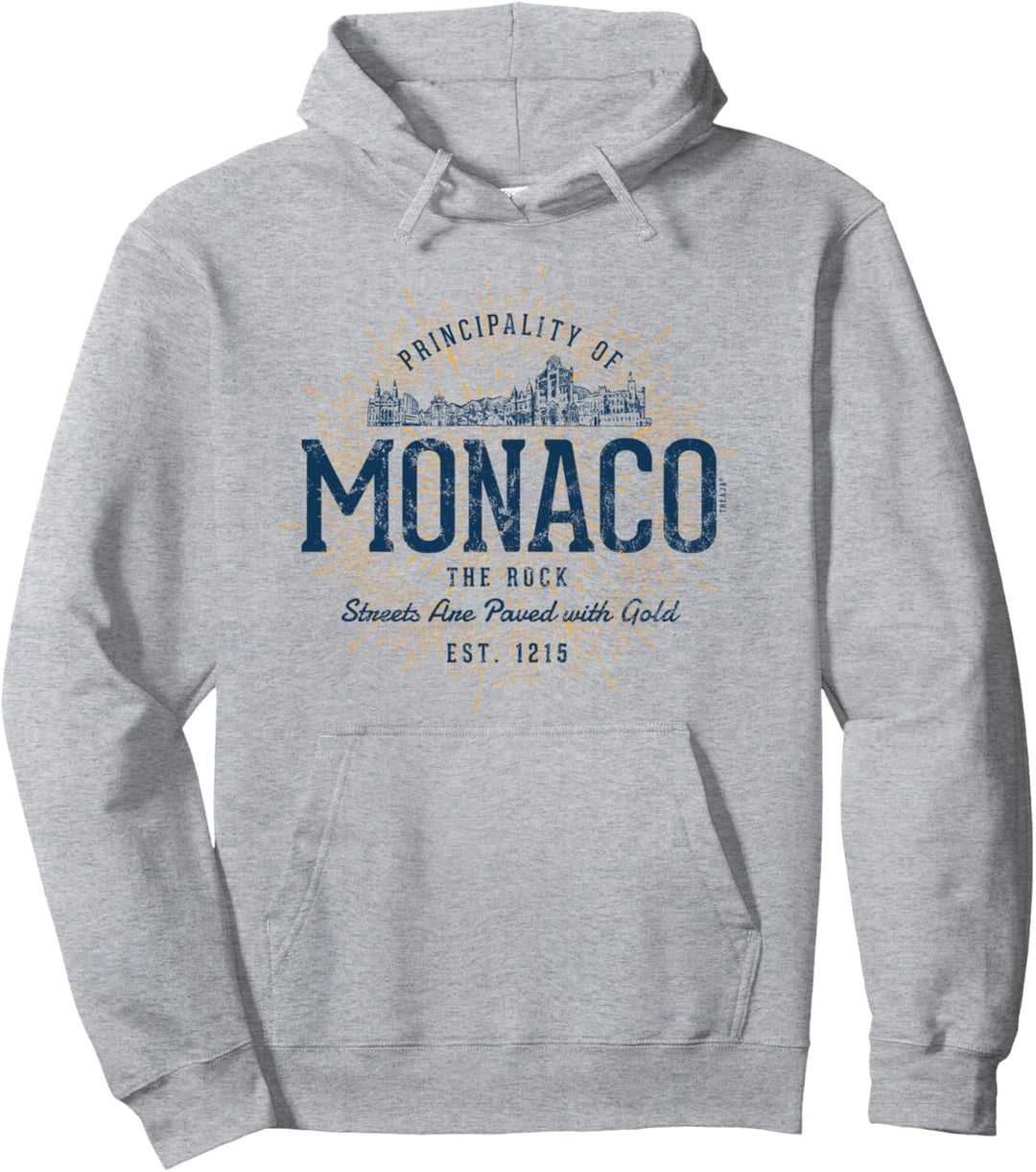 Retro Stil Vintage Monaco Pullover Hoodie