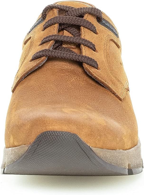 Pius Gabor Herren Sneaker Low, Männer Halbschuhe,Wechselfussbett,Superflex Sohle 41 EU Braun Tobacco