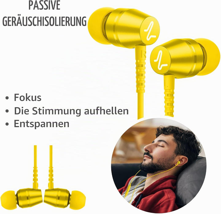LUDOS OMNITONE USB C Kopfhörer, 5 Jahre Garantie für iPhone 16 15 Pro Max Plus Samsung Galaxy S24 S2