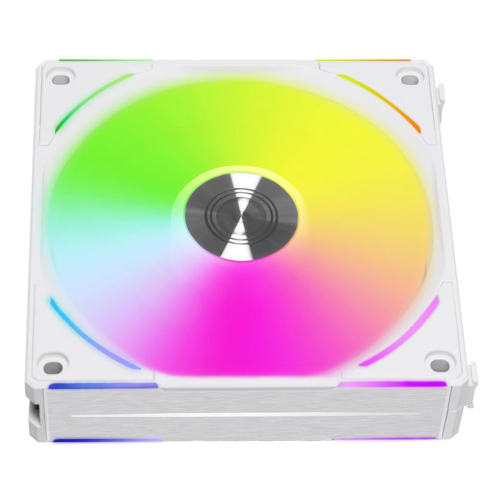 Lian Li PC Lüfter 120mm “AL120 V2” 3er Pack - Lüfter PC für optimale Kühlung - RGB Lüfter 120mm - PC