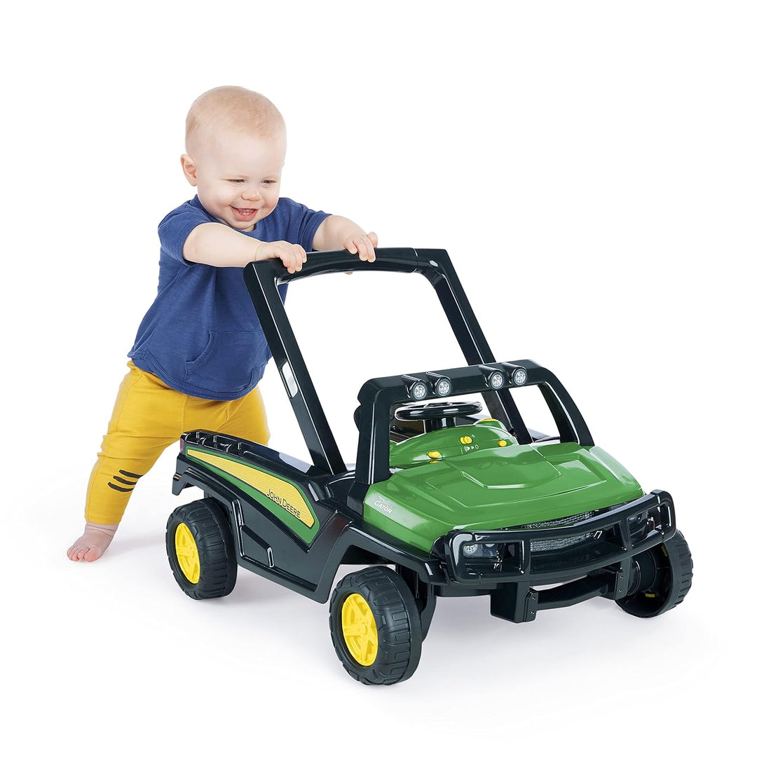 Birght Starts, John Deere Gator Ways to Play 4 in 1 Lauflernhilfe, höhenverstellbar, zusammenklappba